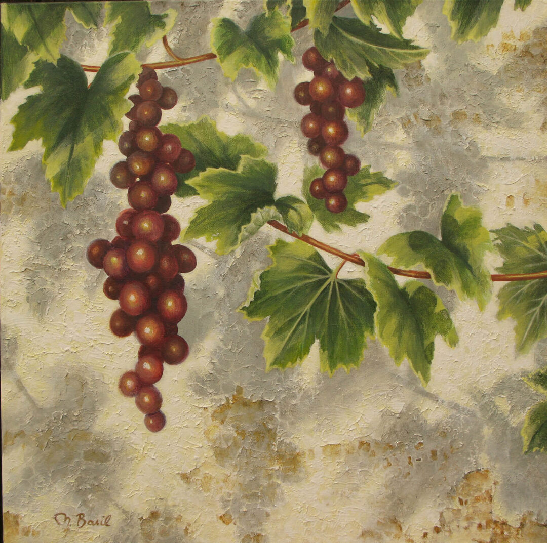 0014. Red grapes