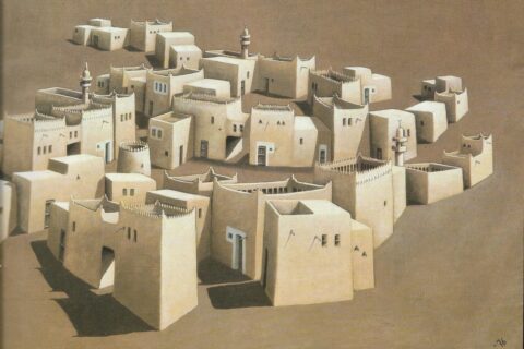 Desert village