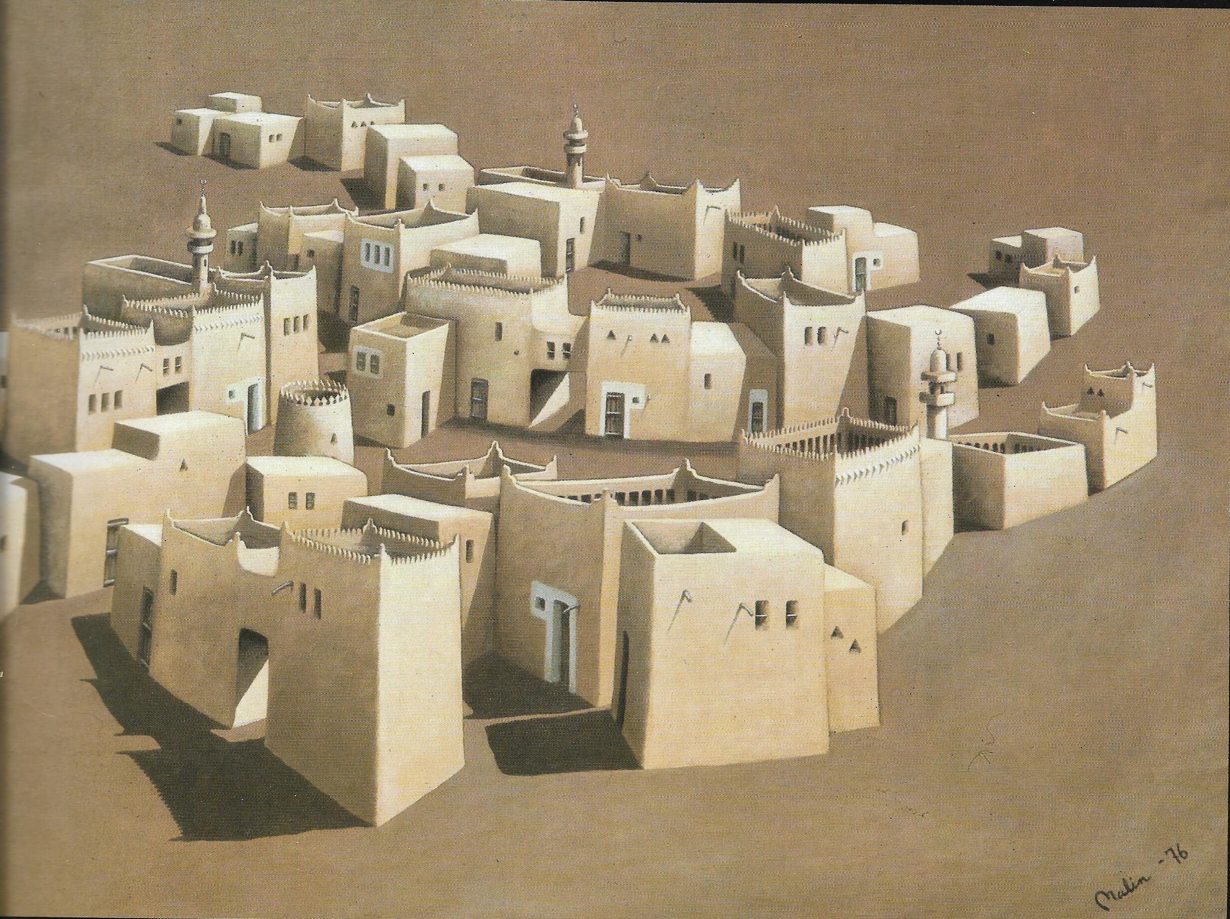 Desert village